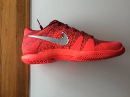 What tennis shoes does roger federer wear? Nike Zoom Vapor Flyknit Sensational Color Roger Federer Tennis Shoes Facebook