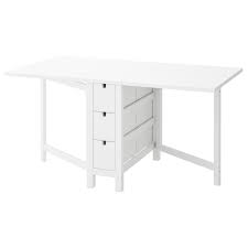 Norden Gateleg Table White Ikea In 2020 Norden Gateleg Table Ikea Bed Frame With Storage