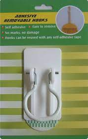 Command picture hanging strips (12 sets of strips) white. 25 Adhesive Hook Ideas Plastic Hooks Adhesive Hook