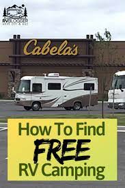 Best Places To Go Rv Camping For Free Rv Camping Rv Dry Camping
