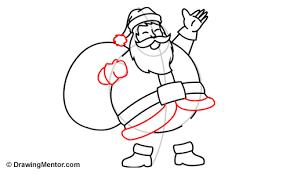 You will also need to do some erasing between the different steps so be sure to start the tutorial in pencil and. How To Draw Santa Tutorial
