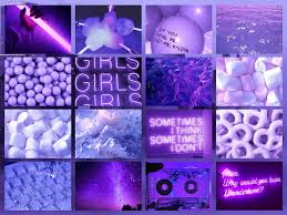 Quote, purple background, purple sky, vaporwave, golden aesthetics. Purple Wallpaper Aesthetic Posted By Sarah Peltier