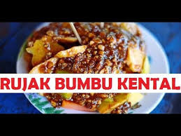 1/2 kg ikan bandeng, goreng dulu 1 buah tahu potong2 lalu goreng 3. Cara Membuat Rujak Buah Bumbu Kental Enak Segar By Trend Makanan