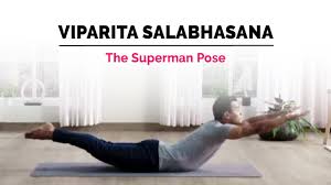 Superman Pose Viparita Salabhasana Viparita Shalabhasana Shalabhasana Benefits The Art Of Living Bahrain
