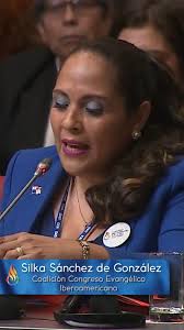 Silka Cecilia Sánchez de González representando a una de nuestras  coaliciones que pudieron tener vocería ante la #OEA durante su 52 Asamblea  anual en Lima #Perú, en octubre de 2022, ...