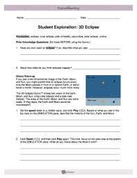 Label the phase change of each arc. Eclipse Gizmo Answer Key Pdf Fill Online Printable Fillable Blank Pdffiller