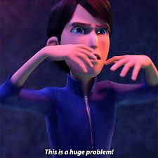 Real subtle. “We've got to start small. Deal with the little problem.”  TROLLHUNTERS 1x04