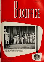 Cleaning a commercial coffee machine filter funnel. Boxoffice August 13 1955