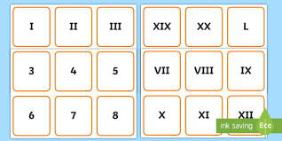 Toate activitatile sunt conectate cu programa romaneasca de matematica, sunt concepute pentru a fi intera. Cifrele Romane Joc Teacher Made