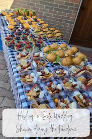 Individual Portions For A Wedding Shower For Social Distancing Wedding Shower Food Party Food Appetizers Event Food