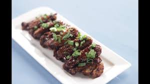 Sticky Chicken Wings Sanjeev Kapoor Khazana Youtube