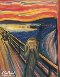 Mad S Parodies Of Edvard Munch S The Scream Scream Art Art Scream Parody