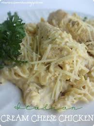 Italian Cream Cheese Chicken Recipes Food Cream Cheese Chicken
