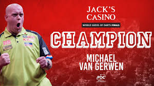 Van Gerwen Wins The 2019 World Series Of Darts Finals Youtube