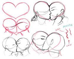 Two anime people kissing drawing by beyoutiful drawinghub. How To Draw Two People Kissing Anime Learn How To Draw