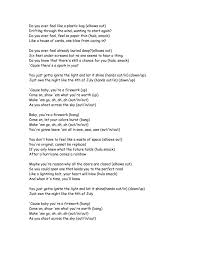 Touch And Go Let S Go Straight To Number One Lyrics Firework Lyrics Katy Perry Firework Lyrics Printable Firework Lyrics Katy Perry Lyrics Lyrics