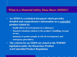 What you need to know. Ppt Material Safety Data Sheets Powerpoint Presentation Free Download Id 339034
