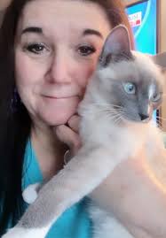 First time she sleeps like this; I love her so much ♥️ I love both of my  precious girls 🐰🐰