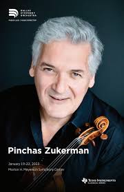 Pinchas Zukerman Program Book by Dallas Symphony Orchestra