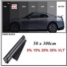 Car Window Solar Tint 300cm X 50cm Film Tinting Shade 15 Light Transmission Window Tint Film Tinted Windows Tinted Windows Car