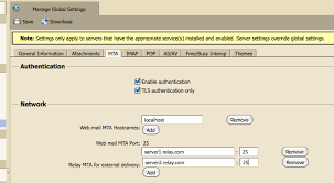 Sending Mail Through An External Relay Zimbra Tech Center
