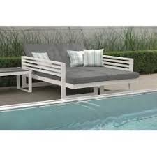 Stern Holly Bank Liege Aluminium Inklusive Kissen Weiss Seidengrau Stern Modern Design I 2020