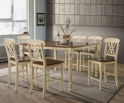 Everyone faces each other around a round table and you can make pretty tablececilopezthe table is beautiful. Dylan Buttermilk Counter Height Dining Table