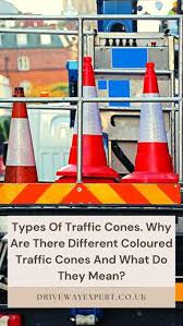 A Guide To The Meanings Of Different Multicoloured Traffic Cones