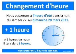 Dans tous les pays membres, le passage à l'heure d'hiver s'effectue le dernier dimanche d'octobre et le passage. Changement D Heure 2021 Heure D Ete Mars 2021 Heure D Hiver Octobre 2021
