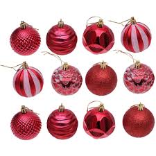 Pros and cons of decorative ceiling beams. Christmas Decoration Colorful Balls Ornaments Holiday Ball Pendant Xmas Decor For Christmas Tree Ceiling Window Show Window Red Pink Walmart Canada