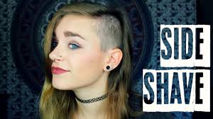 Curtained hair is the term given to the hairstyle featuring a long fringe divided in either a middle parting or a side parting. Shaving Half Of My Head All About My Side Shave Youtube