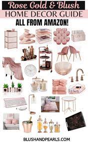 Rose Gold Home Decor On Amazon The Complete Guide Blush Pearls Rose Gold Room Decor Gold Bathroom Decor Gold Home Decor