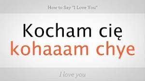 eng all i have for you is my love. How To Say I Love You In Polish Polish Lessons Youtube