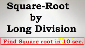 You can download the codes, simulator codes or anything you need about square root 123 hello world here on this site. How To Find Square Root By Long Division Method Youtube