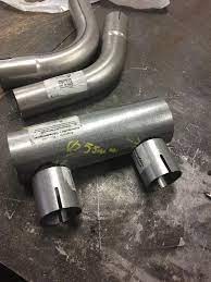 Used on most 3 through 4 hp lawn mower engines. New Custom Briggs Opposed Twin Exhaust