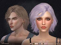 The Sims Resource Wings Os0321 Hair Sims 4 Hairs Sims Hair Womens Hairstyles Sims 4 Hair Male