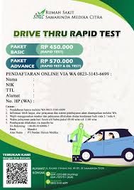 Pelaksanaan Layanan Rapid Test Drive Thru Di Rs Smc Rs Smc