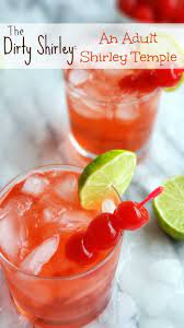You can grab grenadine at the liquor store and the grocery store. Dirty Shirley Adult Shirley Temple Cocktail