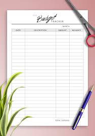 Show you patterns in income and expenses. Download Printable Monthly Budget Tracker Pdf