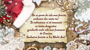 Mesaje De CrÄƒciun Fericit FelicitÄƒri Cu SÄƒrbÄƒtori Fericite Pentru Familie Prieteni È™i CunosciÈ›i