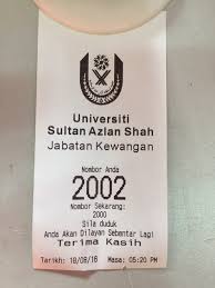 Berbual santai by stem : è¾› Arbirage Thank You For Repeated Order By Universiti Sultan Azlan Shah Usas Kuala Kangsar