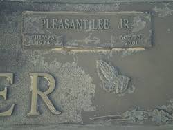 Pleasant Lee “P. L.” Carter Jr. (1924-2001)