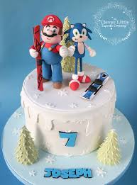Share to twitter share to facebook share to pinterest. Mario Sonic At The Olympic Games Cake By Amanda S Cakesdecor