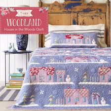 To mix patterned pillows, start with the right backdrop. Free Patterns Tildas World