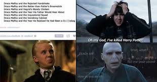 Draco malfoy was one interesting character we all laughed. 17 Riddikulous Harry Potter Memes That Ll Right Your Rons Memebase Funny Memes
