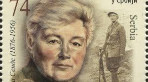 La primera capitana del ejército serbio