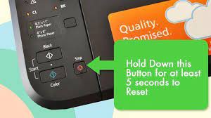 I have tried my best but i have failed, it's showing me offline and giving error code 5b02. How To Reset Canon Printer Hard Reset Factory Reset