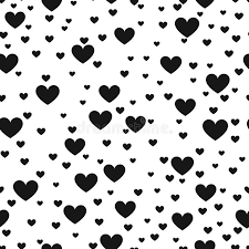 Looking for the best black heart desktop background? Heart Black And White Vector Print Background For Website Love Product Wrap Stock Vector Illustration Of Artwork Modern 83476144
