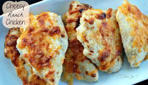 Cheesy Ranch Chicken Recipe Yummly Recipe Recipes Ranch Chicken Recipes Cooking Recipes