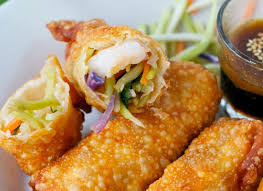 Les Meilleurs Egg Rolls Aux Crevettes Au Monde Recipe Egg Rolls Veggie Egg Rolls Cooking Seafood